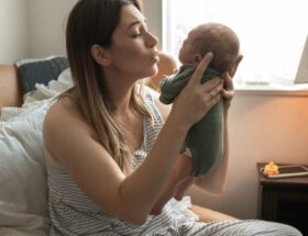 New mom challenges with baby